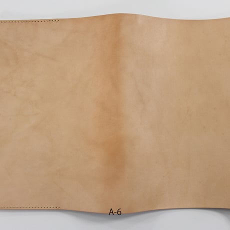 COW LEATHER BOOK COVER A5判 栃木レザー　※日焼けあり※