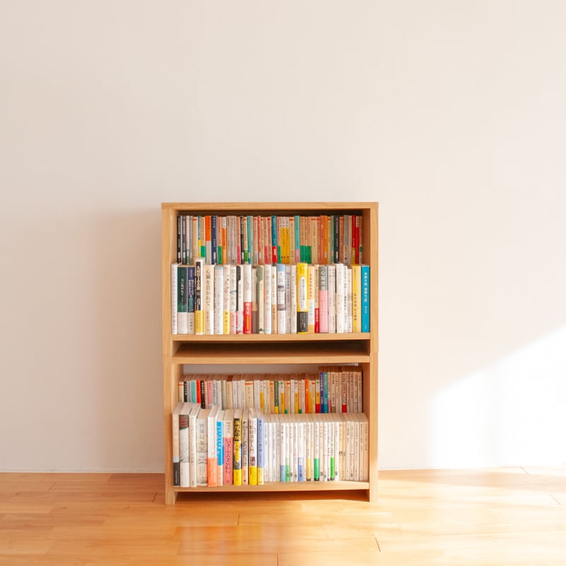 ブックシェルフ 黒猫の本棚 STACKING SHELF 2段 REGULAR×REGULAR
