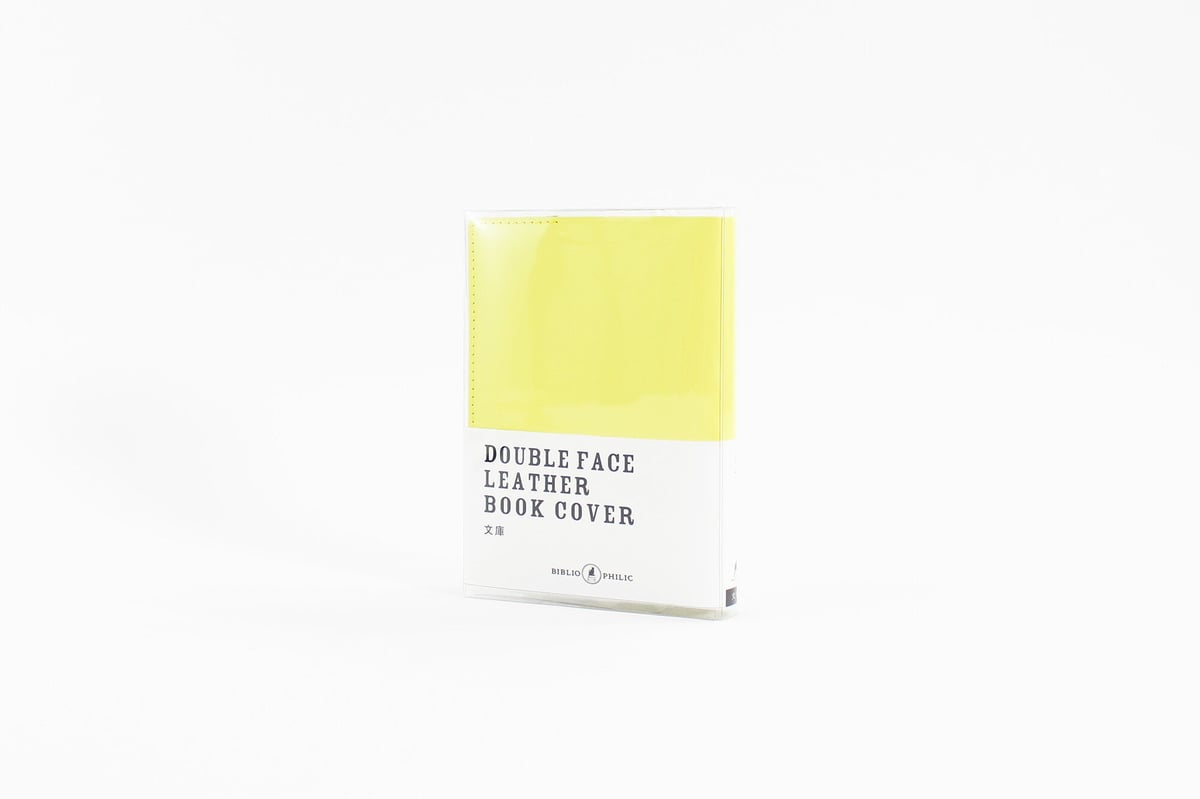 ブックカバー / DOUBLE FACE LEATHER BOOKCOVER 文庫 | BIB