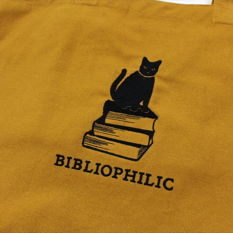 BIBLIOPHILIC CANVAS TOTE BAG L size