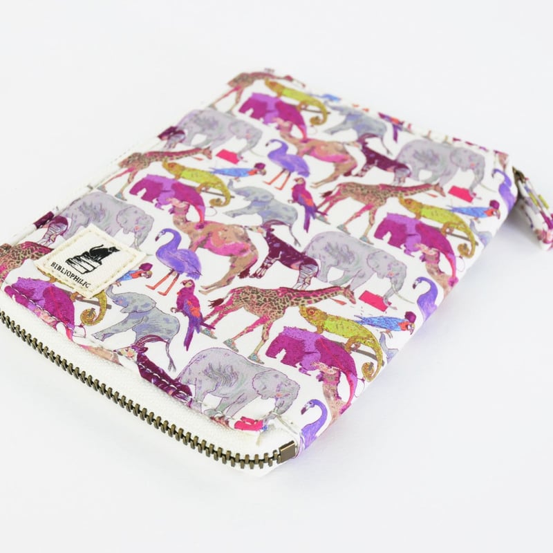 ブックポーチ / LIBERTY PRINT BOOK POUCH | BIBLIOPHILIC
