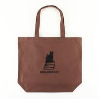 BIBLIOPHILIC CANVAS TOTE BAG  L size