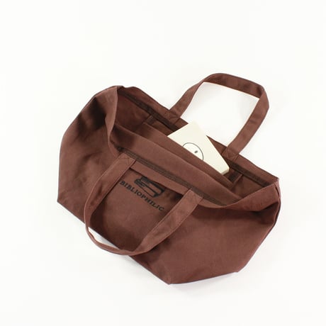 BIBLIOPHILIC CANVAS TOTE BAG  S size