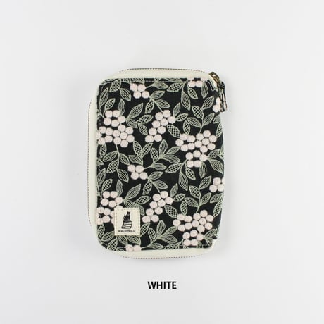 ブックポーチ / EMBROIDERY BOOKPOUCH 25AW
