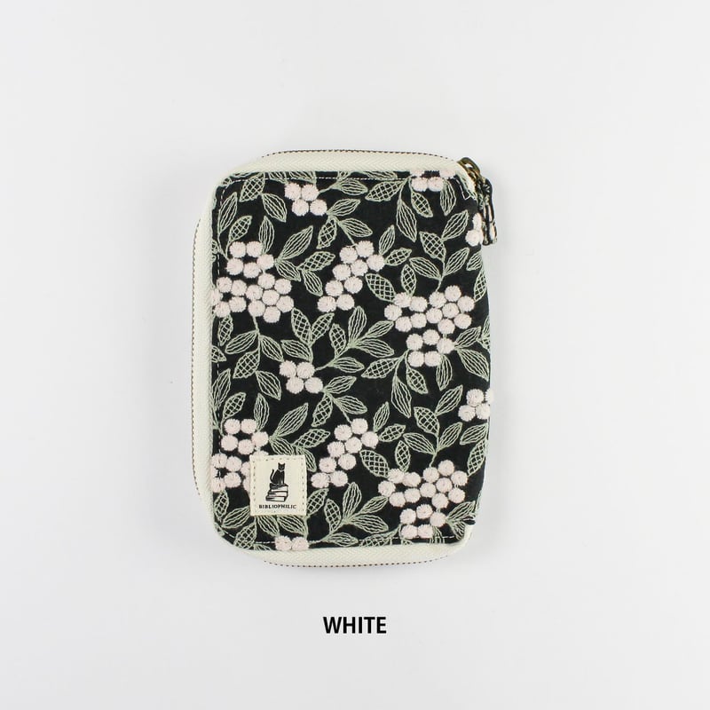 ブックポーチ / EMBROIDERY BOOKPOUCH 25AW | BIBLIOPHILIC