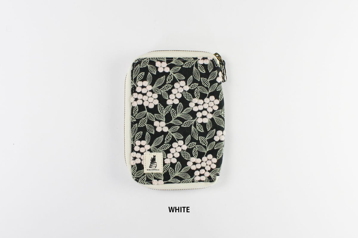 ブックポーチ / EMBROIDERY BOOKPOUCH 25AW | BIBLIOPHILIC