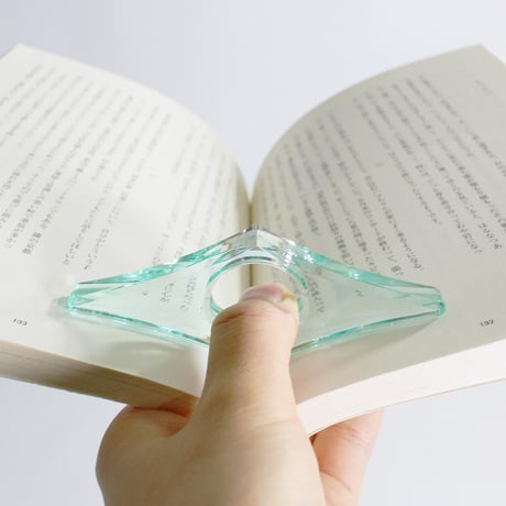 ACRYLIC BOOK HOLDER GLASS COLOR