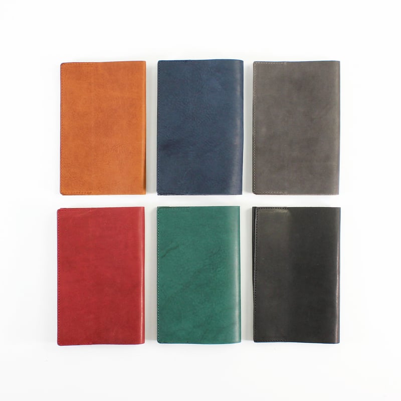 ブックカバー / COW LEATHER BOOK COVER WAXED 新書 | BIBL