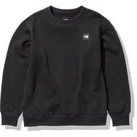 【The North Face】Square Logo Crew  (スクエアロゴクルー）K(ブラック）NT62041(メンズ）