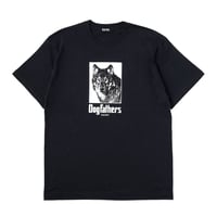 【HAINU ハイヌ】Dog Ancestors T-shirts   (ドッグアンセスターティーシャツ）black/white