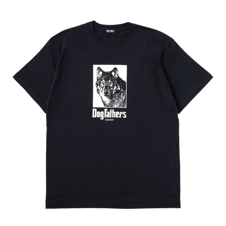 【HAINU ハイヌ】Dog Ancestors T-shirts   (ドッグアンセスターティーシャツ）black/white