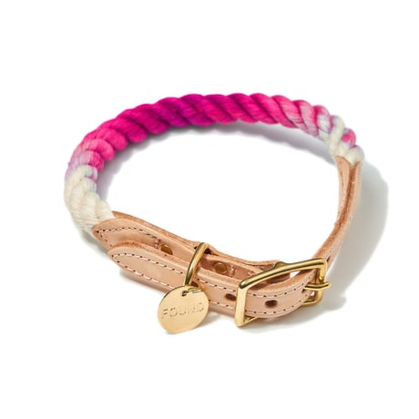 【Found My Animal /ファウンドマイアニマル】OMBRE DOG LEASH    (オンブレドッグリード）Magentaマゼンタ