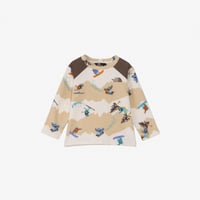 【The North Face】T MIC FLEECE CREW (トドラーマイクロフリースクルー（ベビー）(BE)ベージュ NAT72431