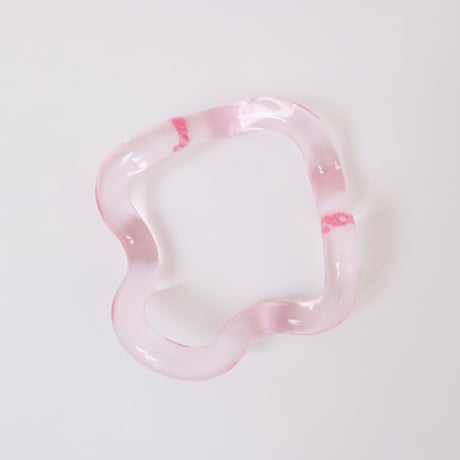 【Bijou R.I/ビジューアールアイ】Resin Streamline Bangle