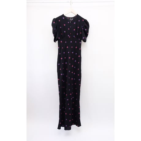 【Greed International グリードインターナショナル】Still Garden Embroidery Dress