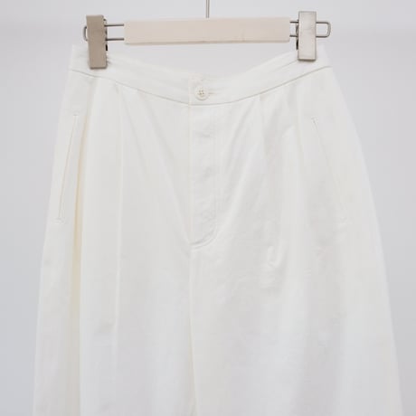 【Bed&Breakfast】Diorama Gabardine Pants in Off White