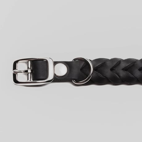 【Cloud7/クラウド7】DOG Collar Central Park (レザーカラー）Lサイズ-Black