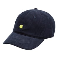 【Carhartt WIP /カーハートウィップ】HARLEM CAP( ハーレムキャップ）Dark Navy / Limoncello