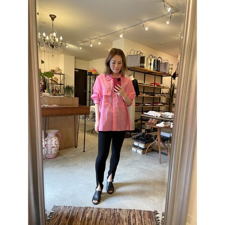 【Bed&Breakfast ベッド＆ブレイクファースト】Crepe Cloth Slim Pants