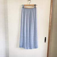 【Bed&Breakfast ベッド＆ブレイクファースト】Satin YORYU Skirt in Blue