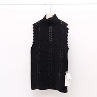 【HER.】クロシェノースリーブニット<7061507>