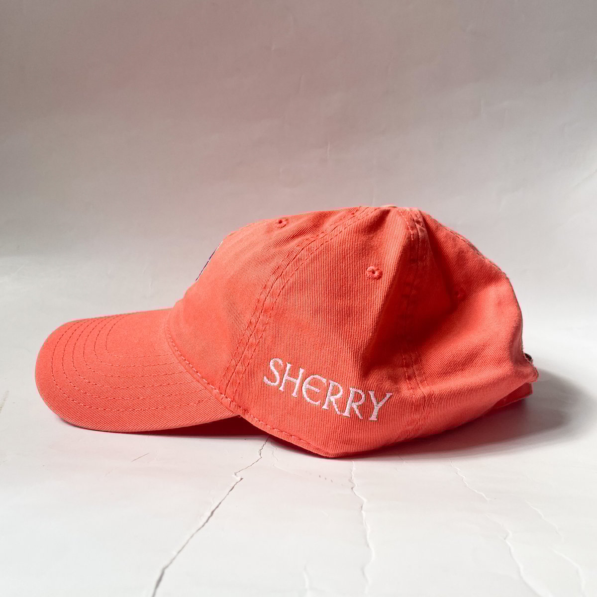 Oh Sherry オーシェリー】【quan別注カラー】OS CAP in Coral |