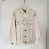 【Bed&Breakfast Standard】Standard Big Vanilla Denim Jacket