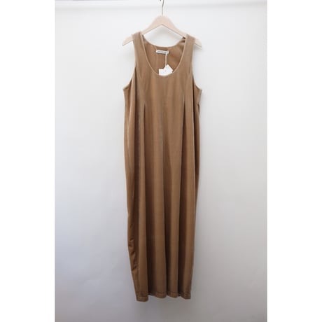 【Greed International グリードインターナショナル】 Chantique Velour Dress in Beige