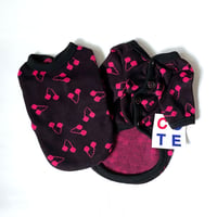 【cote a cote/コータ・コート】Cherry Cardigan (チェリーカーディガン）(black)