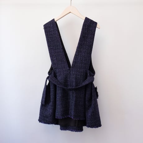 【Greed International グリードインターナショナル】 Classic Tweed Vest in Other