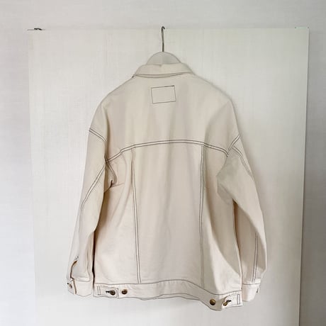 【Bed&Breakfast Standard】Standard Big Vanilla Denim Jacket
