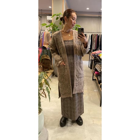 【Greed International グリードインターナショナル】C/W Glen Check Dress