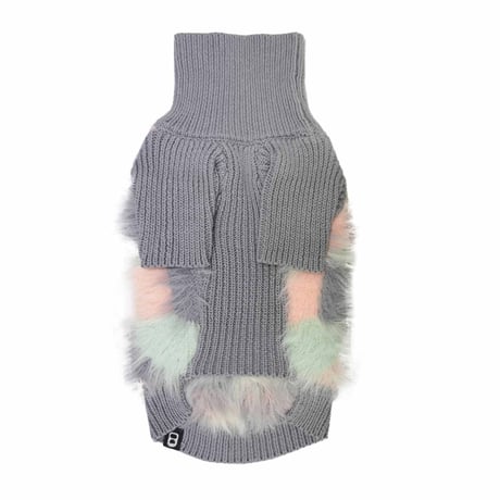 【PEGION/ペギオン】MONSTER SWEATER (モンスターセーター）- GREY　XS,S