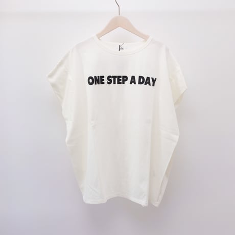 【siro de labonte シロ】 ONE STEP A DAY tucksleeve T <R623213>