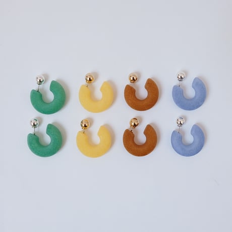 【Bijou R.I/ビジューアールアイ】Flocky Hoop Pierce