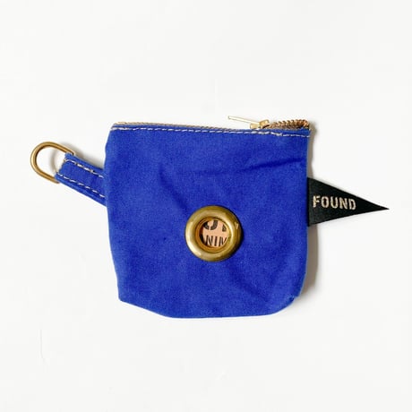 【Found My Animal /ファウンドマイアニマル】POOP BAG POUCH    (プープバッグ)　BRIGHT BLUE
