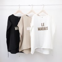 【siro de labonte シロ】 LE MARAISタックスリーブプルオーバー <R623309>