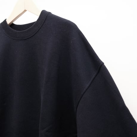【Bed&Breakfast ベッド＆ブレイクファースト】Standard Soft Sweat Tops in Black