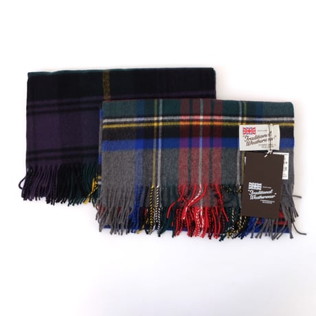 【Traditional Wetherwear/トラディッショナルウェザーウエア】CASHEMERE×WOOL ブランケットマフラー