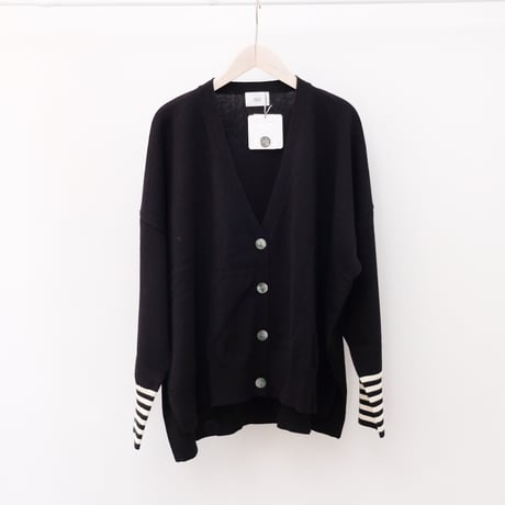 【siro de labonte シロ】 bordersleeve cardigan <R513101>