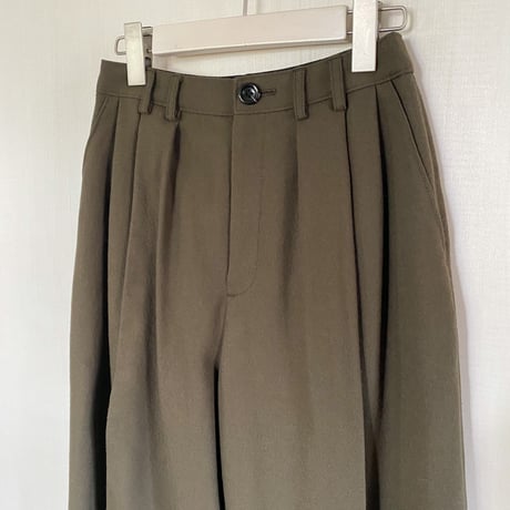 【Greed International グリードインターナショナル】C/W Twill Refine Pants in Navy/ Khaki