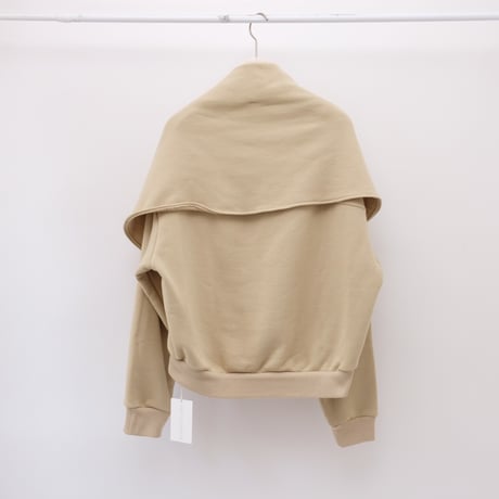 【PROTAGONISTA/プロタゴニスタ】sweat with scarf <PNT-CT-121>
