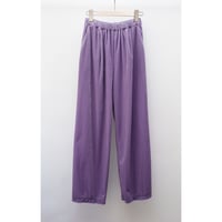 【Greed International グリードインターナショナル】 Chantique Velour Pants in Purple