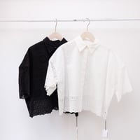 【HER.】コットンレースBOXシャツ<7062704>