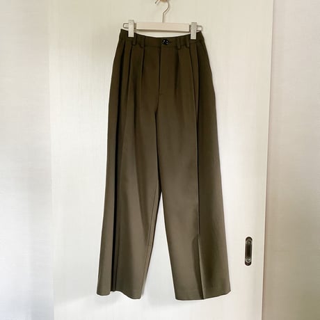 【Greed International グリードインターナショナル】C/W Twill Refine Pants in Navy/ Khaki