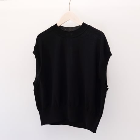 【oblada】nosleeve knit ＜ M2610KN01＞