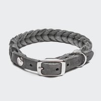 【Cloud7/クラウド7】DOG Collar Central Park (レザーカラー）Lサイズ-Elephant