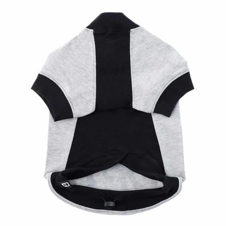 【PEGION/ペギオン】Two Dogs T-shirts for Dog  (ツードッグスティー）black/grey