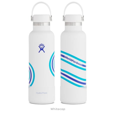 【限定モデル】【ハイドロフラスク/Hydro Flask】 REFILL FOR GOOD COLLECTION 21oz Standard Mouth ステンレスボトル（621ml）