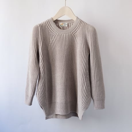 【Bed&Breakfast】Cotton Balloon Sweater in Gray